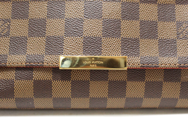 Louis Vuitton Damier Ebene Favorite MM Crossbody Messenger Bag