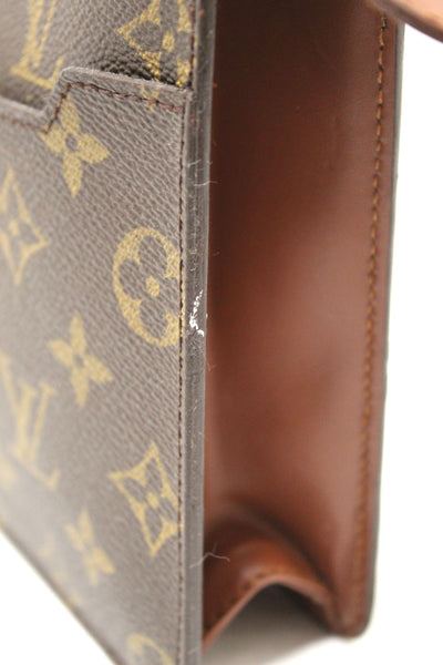 Louis Vuitton Classic Monogram Pochette Homme Clutch