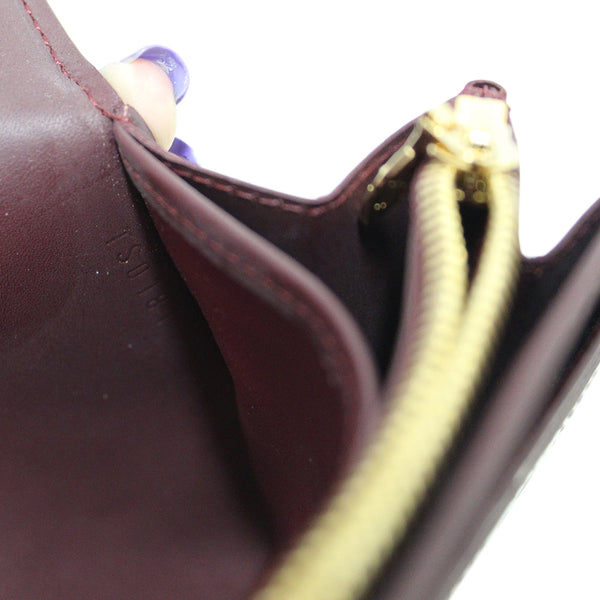 New Louis Vuitton Fauviste Vernis Noeud Bow Flap Long Wallet Clutch