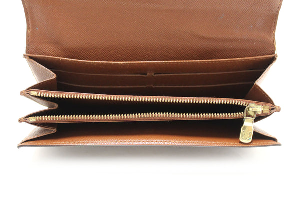 LOUIS VUITTON Louis Vuitton Classic Monogram Sarah Wallet | Italystation.com - Shop Now at italystation.com