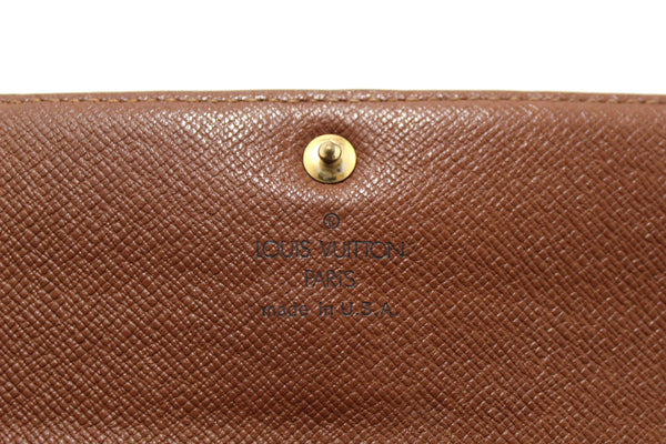 LOUIS VUITTON Louis Vuitton Classic Monogram Sarah Wallet | Italystation.com - Shop Now at italystation.com