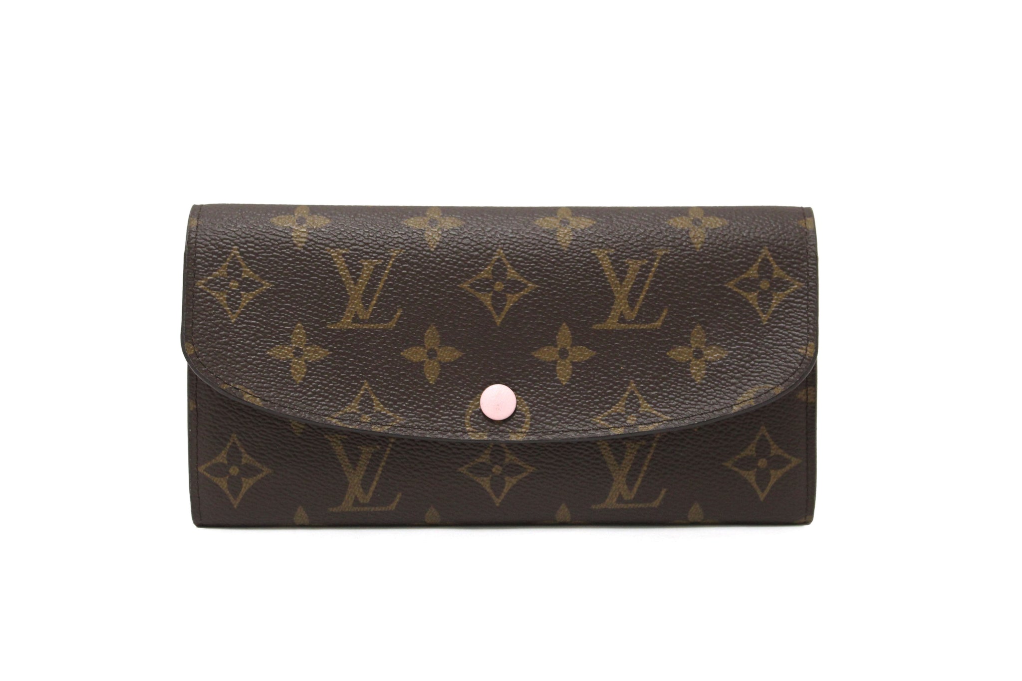 Louis Vuitton Classic Monogram Emilie Wallet Rose P | Italystation.com - Now at italystation.com