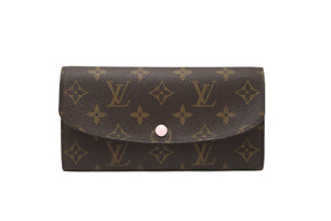 Louis Vuitton Classic Monogram Emilie Wallet Rose P | Italystation.com - Now at italystation.com