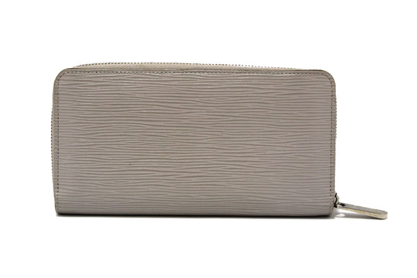 Louis Vuitton Grey Epi Leather Zippy Wallet