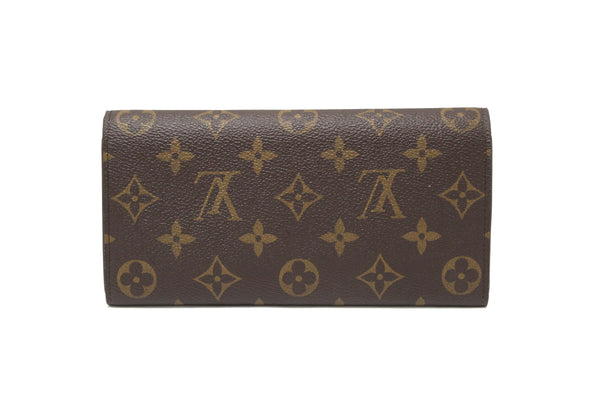 Louis Vuitton Classic Monogram Emilie Wallet Rose P | Italystation.com - Now at italystation.com