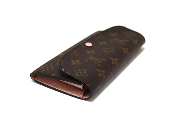 Louis Vuitton Classic Monogram Emilie Wallet Rose P | Italystation.com - Now at italystation.com