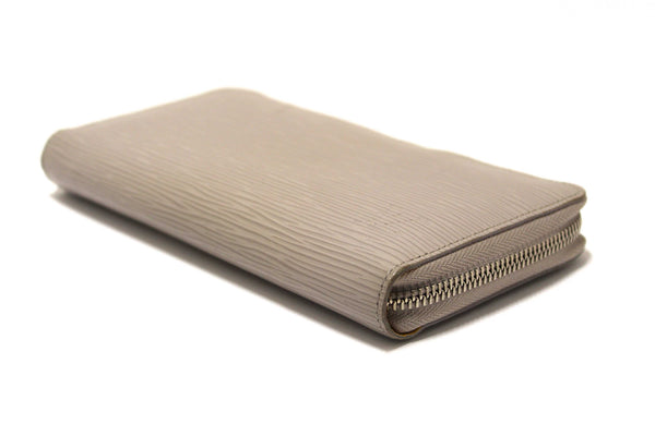 Louis Vuitton Grey Epi Leather Zippy Wallet