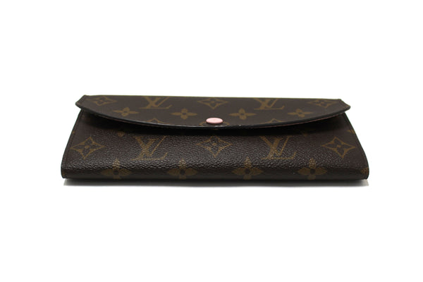 Louis Vuitton Classic Monogram Emilie Wallet Rose P | Italystation.com - Now at italystation.com