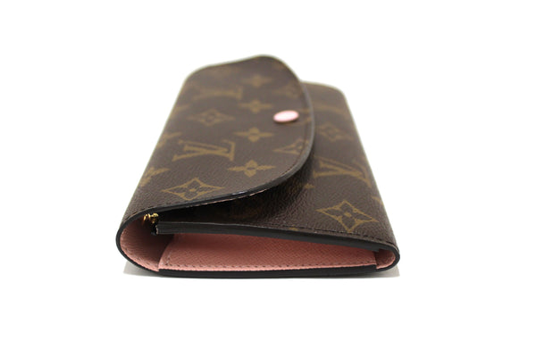Louis Vuitton Classic Monogram Emilie Wallet Rose P | Italystation.com - Now at italystation.com