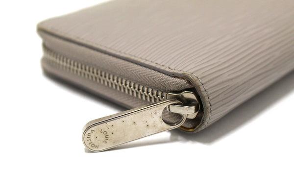 Louis Vuitton Grey Epi Leather Zippy Wallet