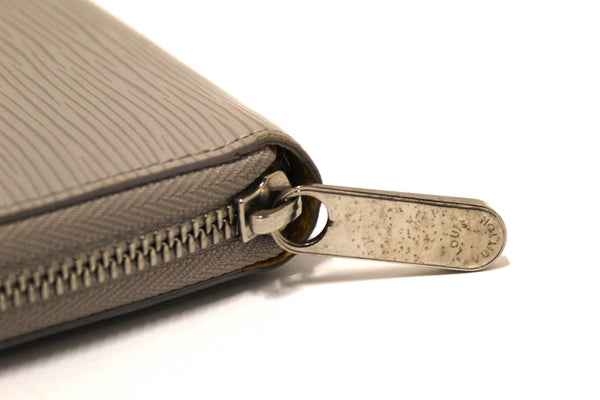 Louis Vuitton Grey Epi Leather Zippy Wallet