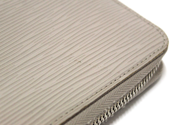 Louis Vuitton Grey Epi Leather Zippy Wallet