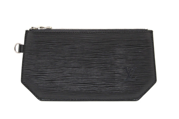 Louis Vuitton Black Epi Leather Small Pouch