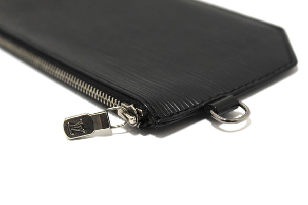 Louis Vuitton Black Epi Leather Small Pouch