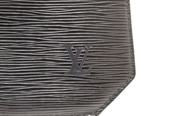 Louis Vuitton Black Epi Leather Small Pouch