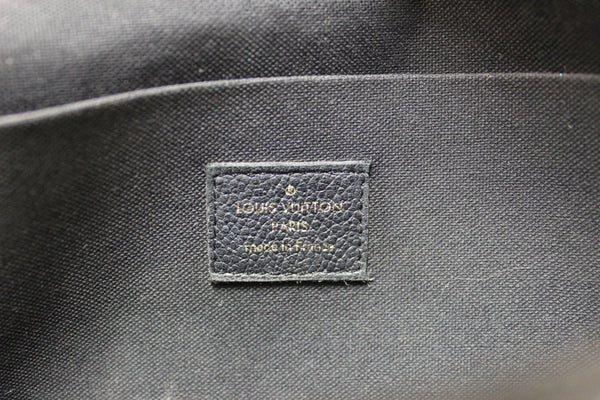 Louis Vuitton Black Monogram Empreinte Felicie Pochette Bag