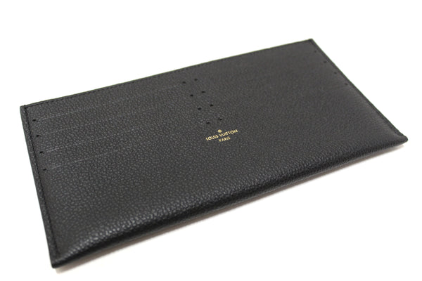 Louis Vuitton Black Monogram Empreinte Felicie Pochette Bag