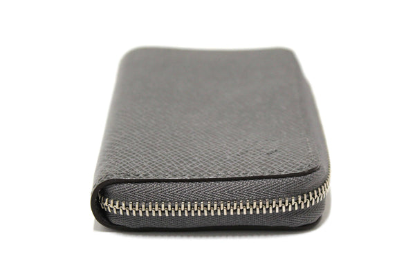 Louis Vuitton Grey Taiga Leather Zippy Coin Card Case