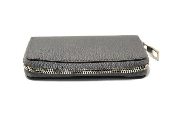 Louis Vuitton Grey Taiga Leather Zippy Coin Card Case