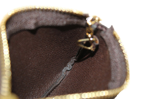 Louis Vuitton Damier Ebene Canvas Key Pouch