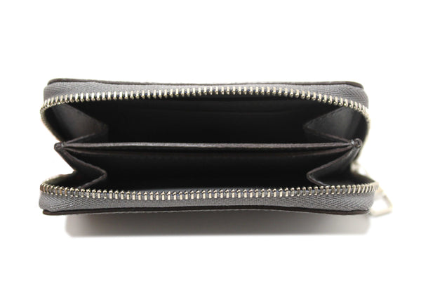Louis Vuitton Grey Taiga Leather Zippy Coin Card Case