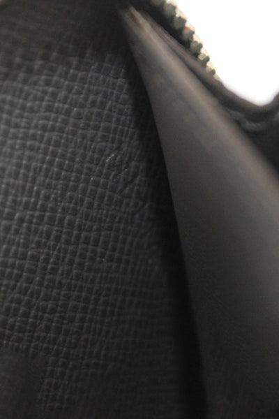 Louis Vuitton Grey Taiga Leather Zippy Coin Card Case