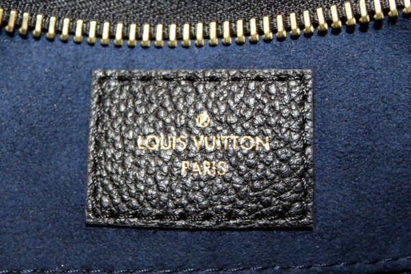 Louis Vuitton Black Monogram Empreinte Leather CarryAll PM Bag