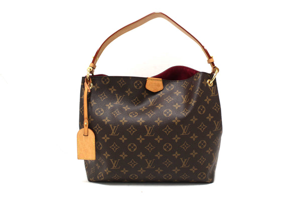 Louis Vuitton Classic Monogram Graceful PM Hobo Shoulder Bag
