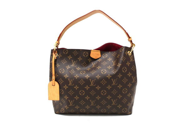 Louis Vuitton Classic Monogram Graceful PM Hobo Shoulder Bag