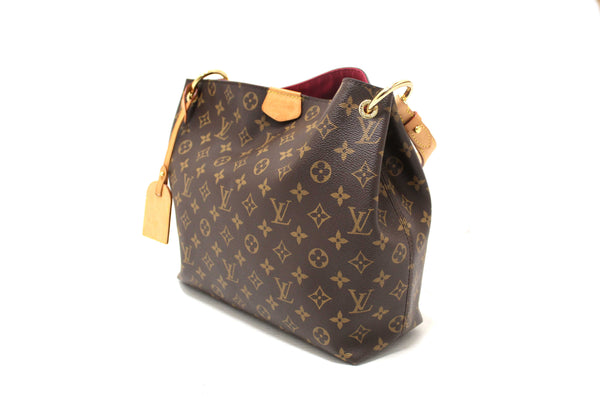Louis Vuitton Classic Monogram Graceful PM Hobo Shoulder Bag