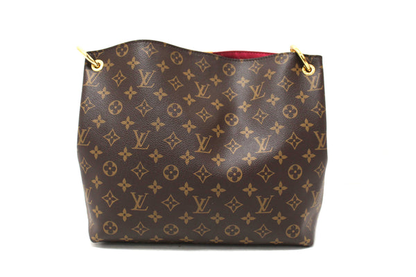 Louis Vuitton Classic Monogram Graceful PM Hobo Shoulder Bag