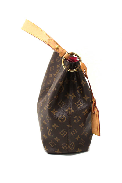 Louis Vuitton Classic Monogram Graceful PM Hobo Shoulder Bag