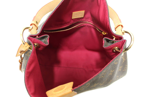 Louis Vuitton Classic Monogram Graceful PM Hobo Shoulder Bag