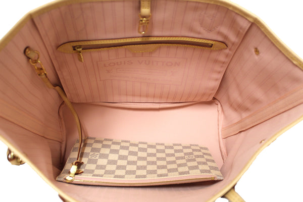 Paris Station Shop NEW Louis Vuitton Damier Azur Neverfull MM Shoulder | Italystation.com - Shop Now at italystation.com