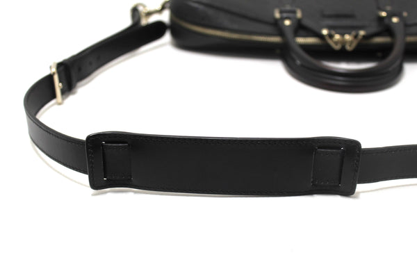 Gucci Black Leather Diamante Briefcase Shoulder Bag