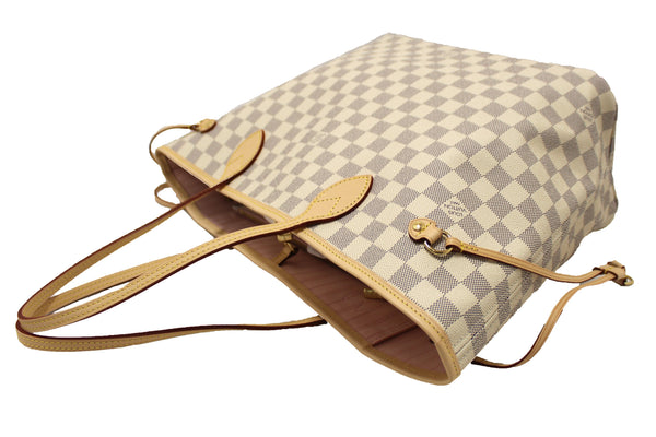 Paris Station Shop NEW Louis Vuitton Damier Azur Neverfull MM Shoulder | Italystation.com - Shop Now at italystation.com