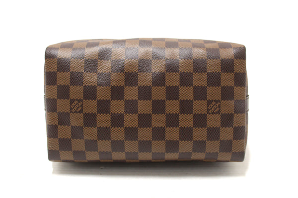 Louis Vuitton Damier Ebene Speedy 25 Bandouliere Crossbody Bag