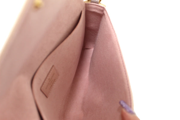 NEW Louis Vuitton Damier Azur Felicie Pochette Cros | Italystation.com - Now at italystation.com