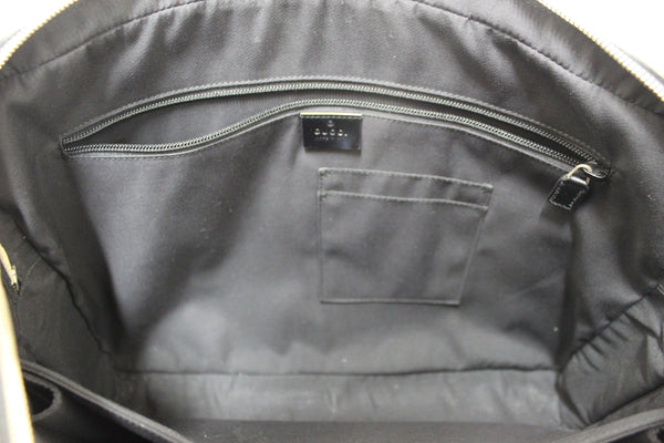 Gucci Black Leather Diamante Briefcase Shoulder Bag