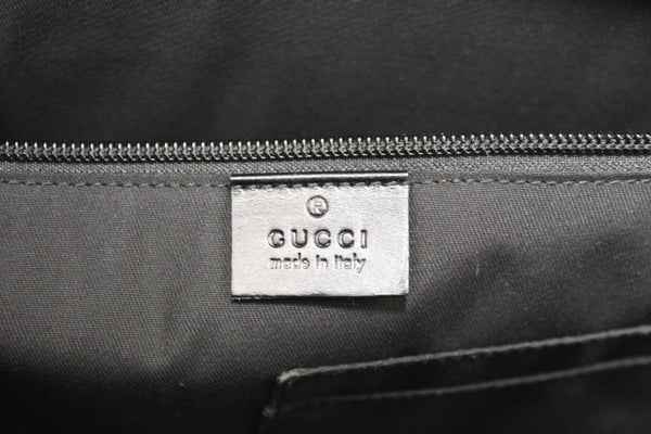 Gucci Black Leather Diamante Briefcase Shoulder Bag