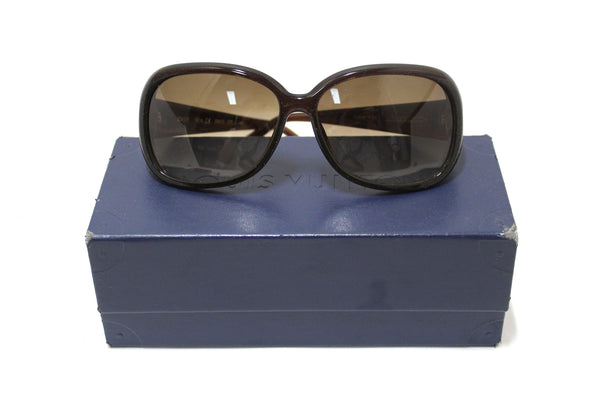 Louis Vuitton Brown Glitter Obsession Sunglasses