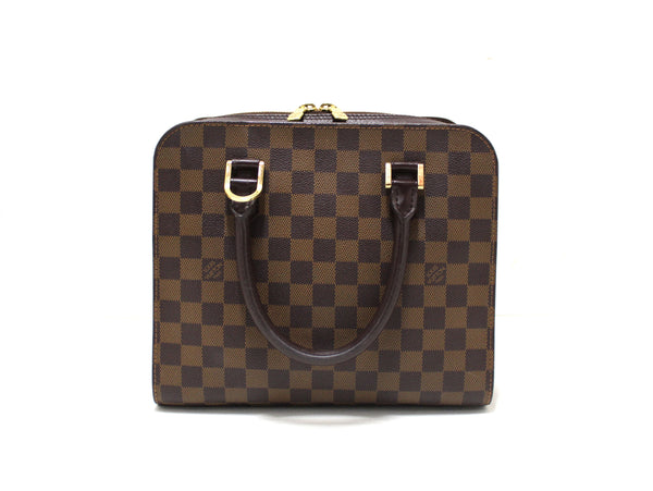 Louis Vuitton Damier Ebene Triana Handbag