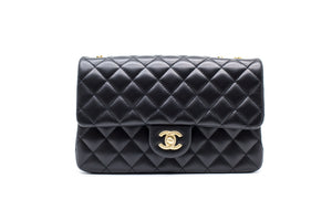 Chanel AS4064 B10716 Chanel 23S Flap Bag  Black / 94305 Lambskin Shoulder Bags Ghw