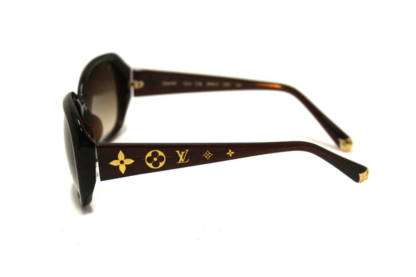 Louis Vuitton Brown Glitter Obsession Sunglasses