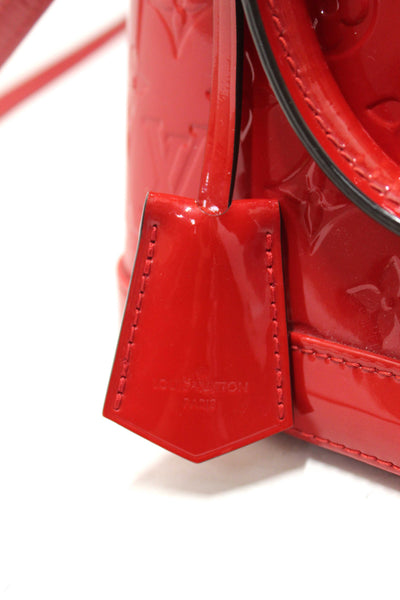 Louis Vuitton Red Vernis Leather Alma BB Hand/Crossbody Bag