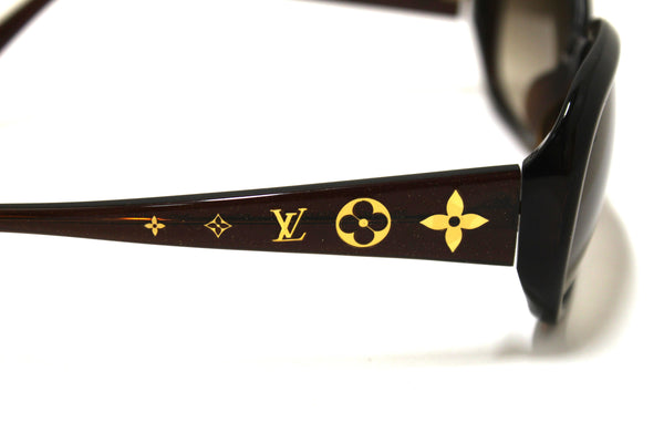 Louis Vuitton Brown Glitter Obsession Sunglasses