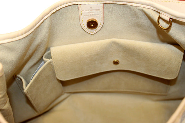 Louis Vuitton Damier Azur Galliera PM Hobo Shoulder Bag