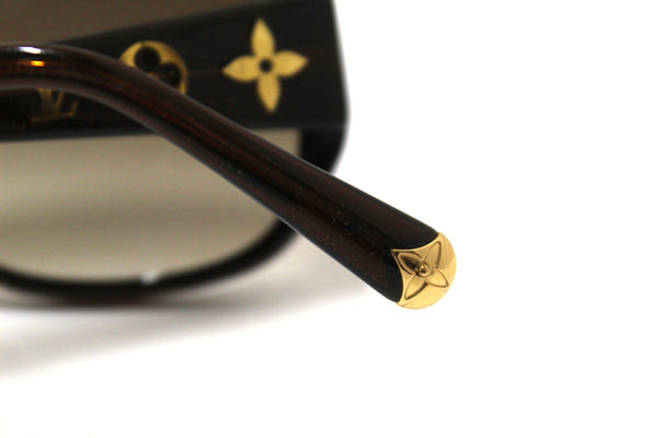 Louis Vuitton Brown Glitter Obsession Sunglasses