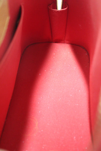 Louis Vuitton Red Vernis Leather Alma BB Hand/Crossbody Bag