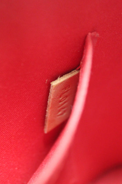 Louis Vuitton Red Vernis Leather Alma BB Hand/Crossbody Bag